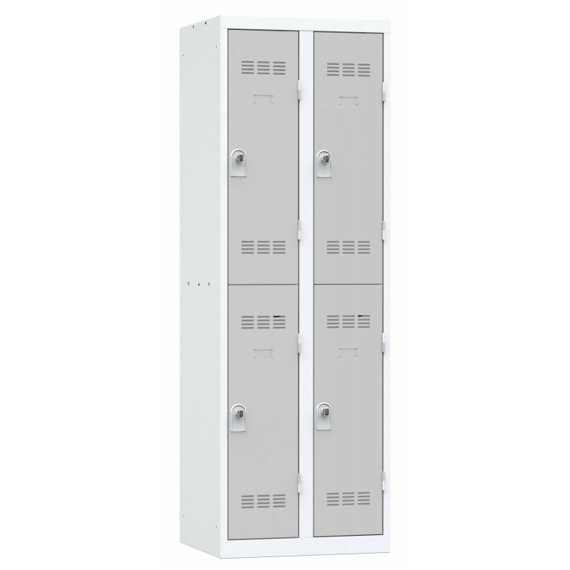 CLEAN MULTI-DOOR LOCKER 2 COLUMNS OF 2 CASES - GREY - ( Available within 30 days ) CLEAN MULTI-DOOR LOCKER 2 COLUMNS OF 2 CASES - GREY - ( Available within 30 days )