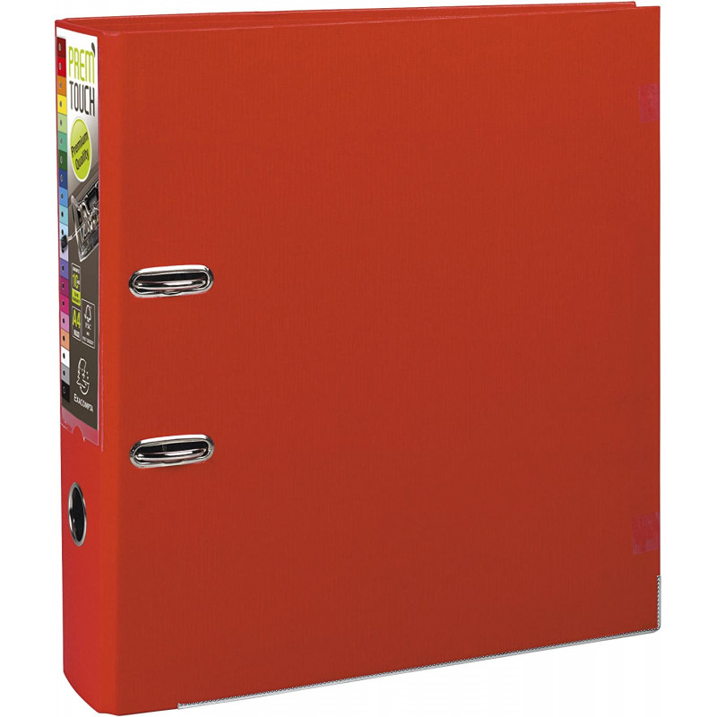 EXACOMPTA - Prem Touch Lever Arch File 80mm, Red