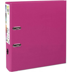 EXACOMPTA - Prem Touch Lever Arch File 80mm, Raspberry