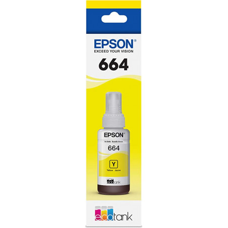 EPSON T664 - Yellow ink bottle, 70ml