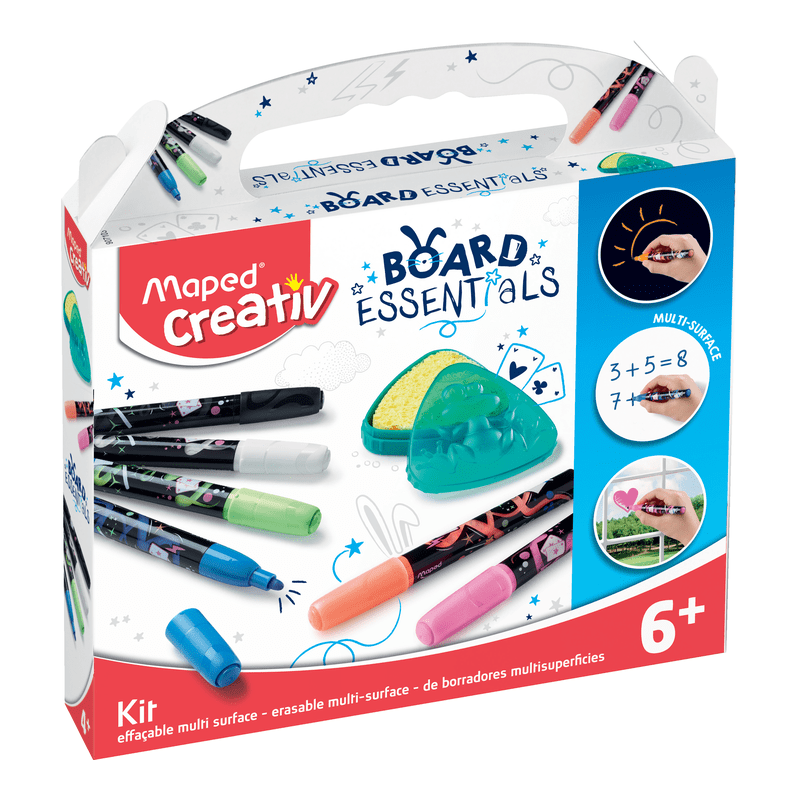 Maped - Board Essentials Multi-Surface Marker Kit Multicolor