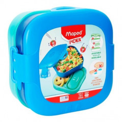 MAPED 3IN1 LUNCH BOX BLUE