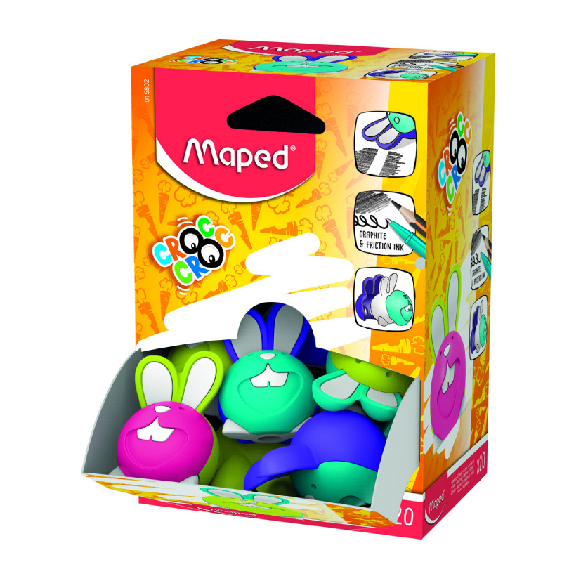 MAPED CROCROC ERASER PEN + PENCIL MAPED CROCROC ERASER PEN + PENCIL