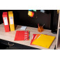 Exacompta - Elastic Folder 3 Flap Folder, A4 Yellow