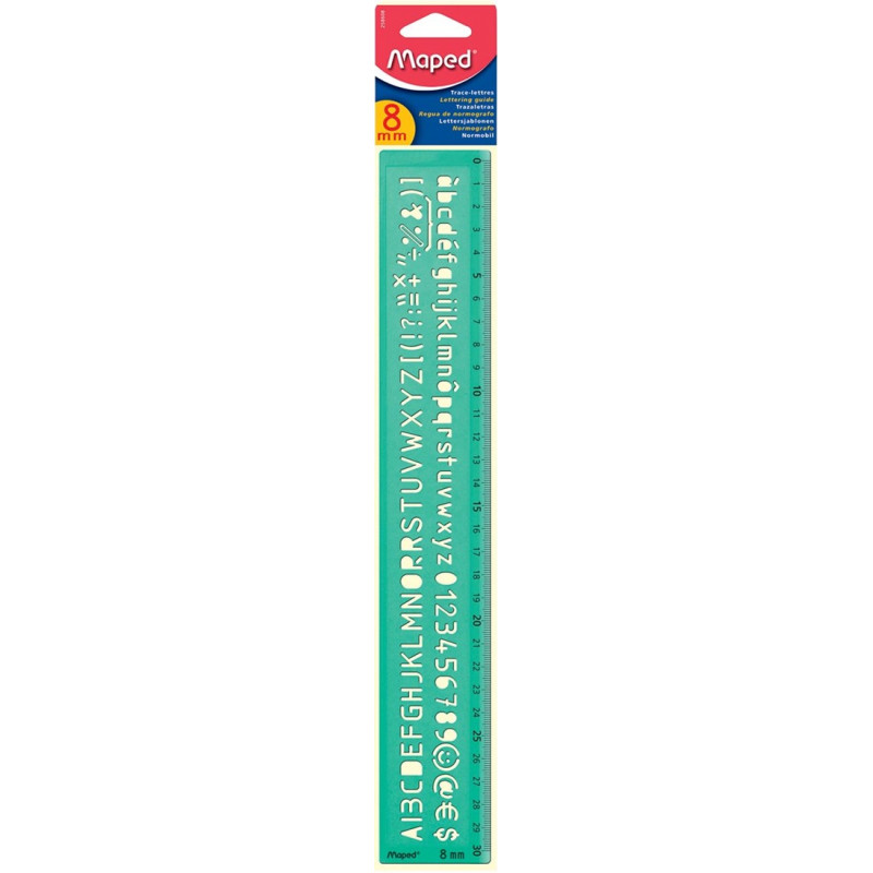 MAPED TEMPLATE LETTERS 30 CM - P