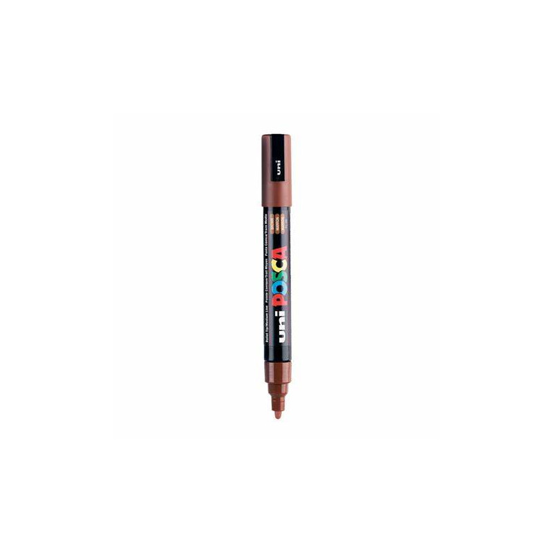 UNIBALL POSCA BROWN PC 5M MARKER