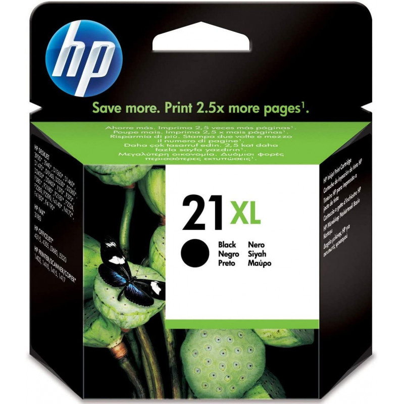 HP 21XL HIGH YIELD BLACK ORIGINAL HP 21XL HIGH YIELD BLACK ORIGINAL