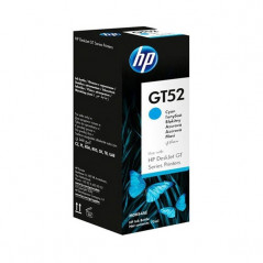 HP GT52 CYAN INK BOTTLE