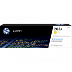 CARTLASER HP 203A YELLOW