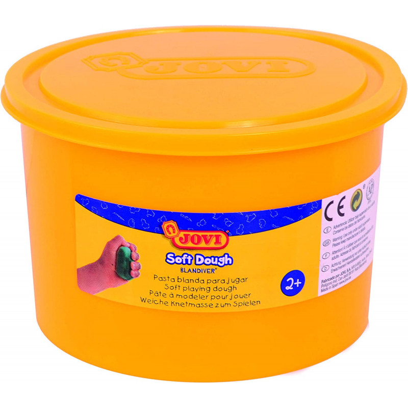 JOVI - Soft Dough 460 Gr Pot Yellow