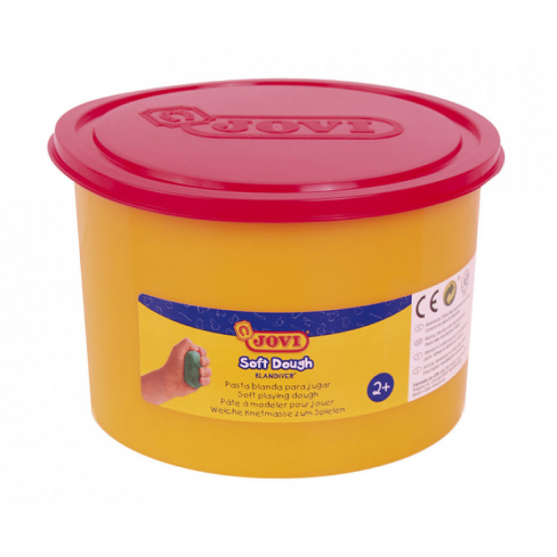 JOVI - Soft Dough 460 Gr Pot Red