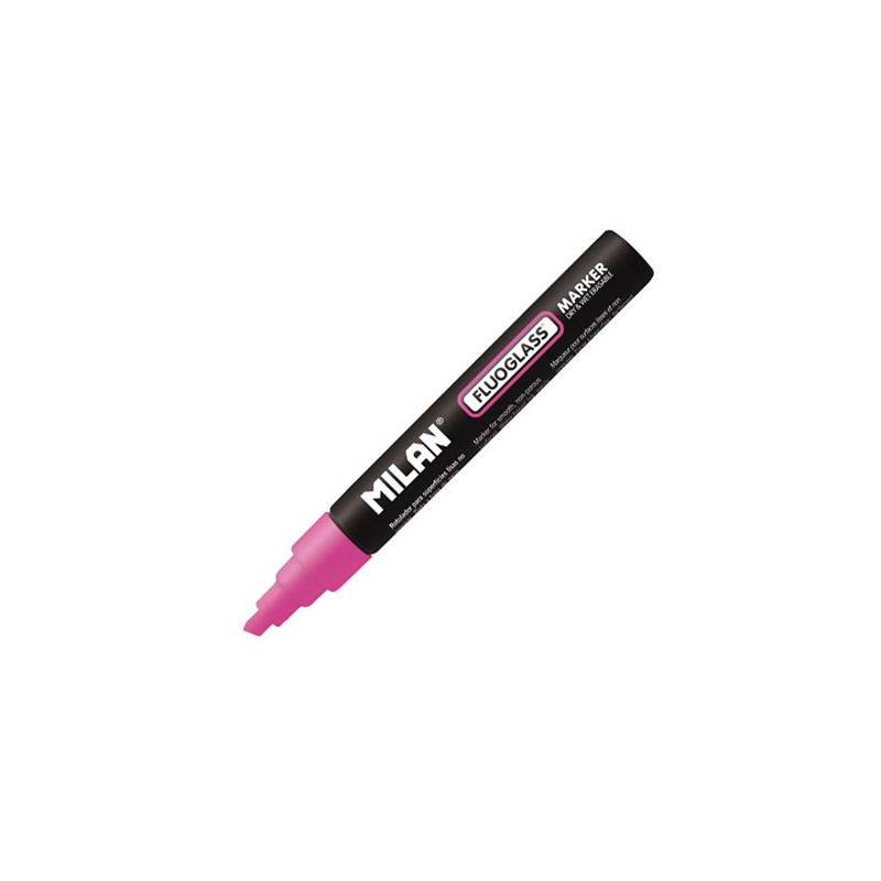 MILAN - Fluoglass markers, chisel tip 2 - 4 mm, pink colour