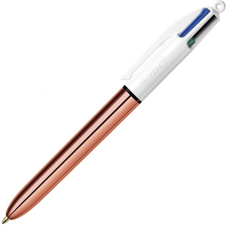 BIC 4 COLORS PEN ROSE GOLD BIC 4 COLORS PEN ROSE GOLD