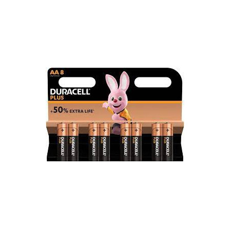 DURACELL PLUS AA X8