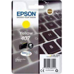 EPSON 407 YELLOW 20.3ML ORIGINAL