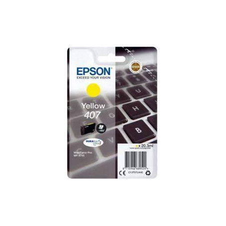 EPSON 407 YELLOW 20.3ML ORIGINAL