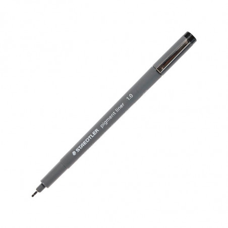 STAEDTLER PIGMENT LINER 1MM BLACK