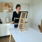 MAKIBA - SIT-STAND WORKSTATION - HARRY OAK MAKIBA - SIT-STAND WORKSTATION - HARRY OAK