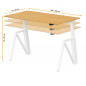 THEODORE - Electrical Adjustable Executive Desk - 5 Years WTY