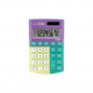 MILAN - 8-digit Sunset Pocket calculator green - yellow - lilac