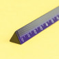 MILAN - triangular colour rulers 15 cm, Acid series