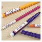 AVERY Narrow Pen Labels X30 Yellow & Orange