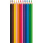 Maped - Color'Peps Essentials Break-Resistant Triangular Colored Pencils x12