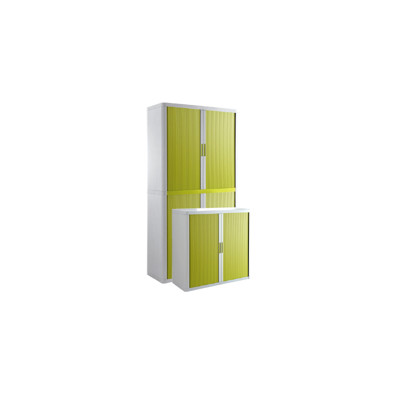 Cupboard - white, green