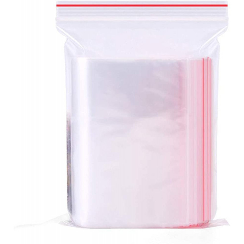 ZIPLOCK BAG 8X12CM. X100