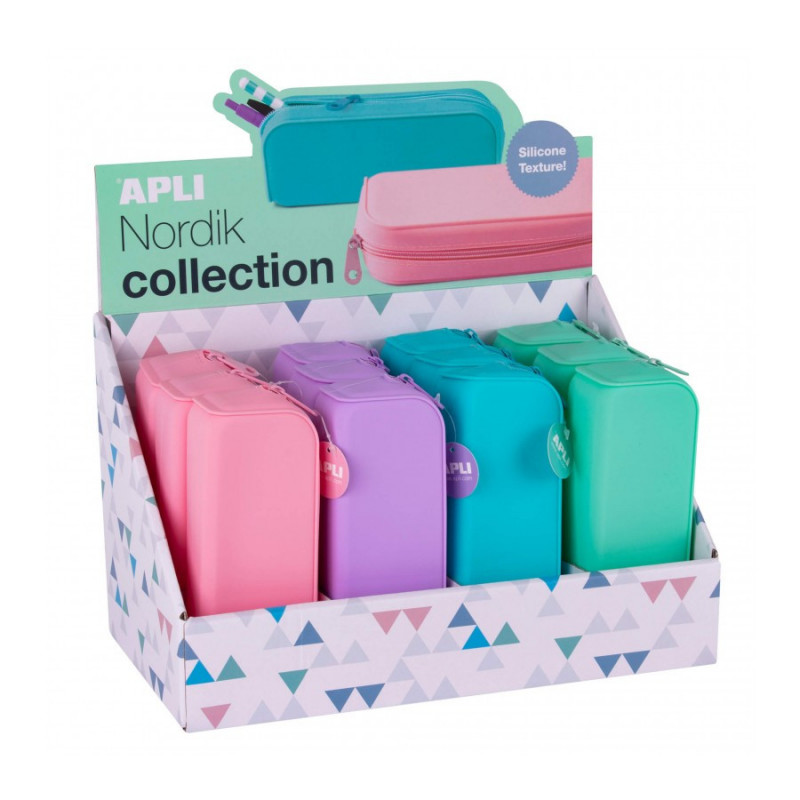 APLI Nordik Collection Pastel Pencil case