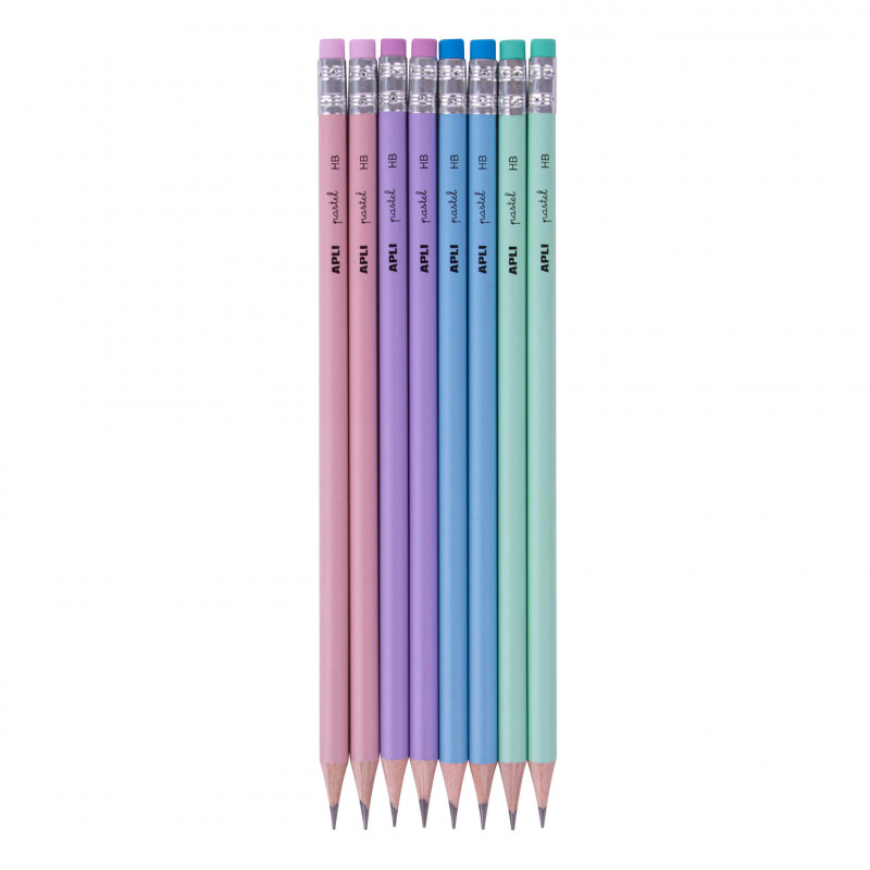 APLI - Pastel Pencils x8 Nordik Collection APLI - Pastel Pencils x8 Nordik Collection