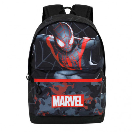 SPIDERMAN Black 1 comp. Backpack