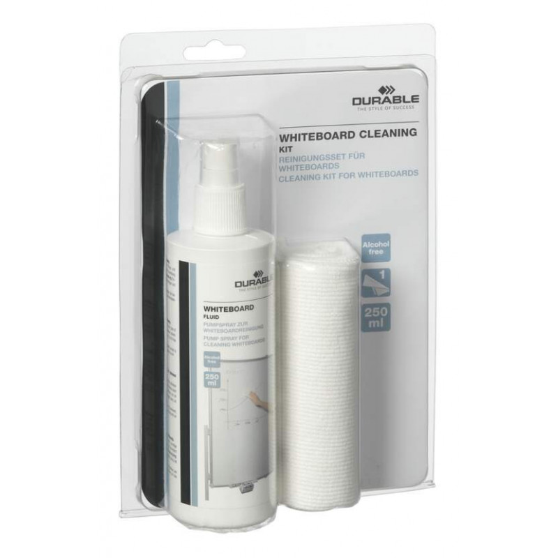 DURABLE Cleaning KIT for Whiteboard 250ML