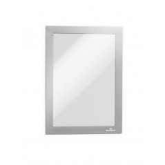 DURAFRAME A5 Adhesive Sign holder Grey x1
