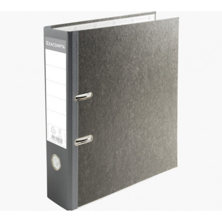 EXACOMPTA - Lever Arch File, 70mm Marble Grey with PUNCHER