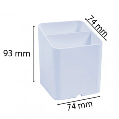 EXA Pencil Holder CUBE AQUAREL Blue Pastel