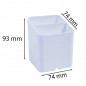 EXA Pencil Holder CUBE AQUAREL Blue Pastel EXA Pencil Holder CUBE AQUAREL Blue Pastel