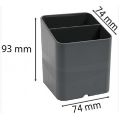 EXA Pencil Holder CUBE Dark Grey