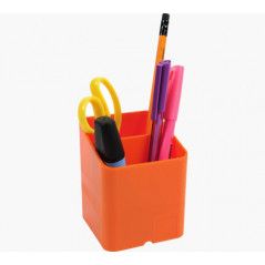EXA Pencil Holder CUBE Orange