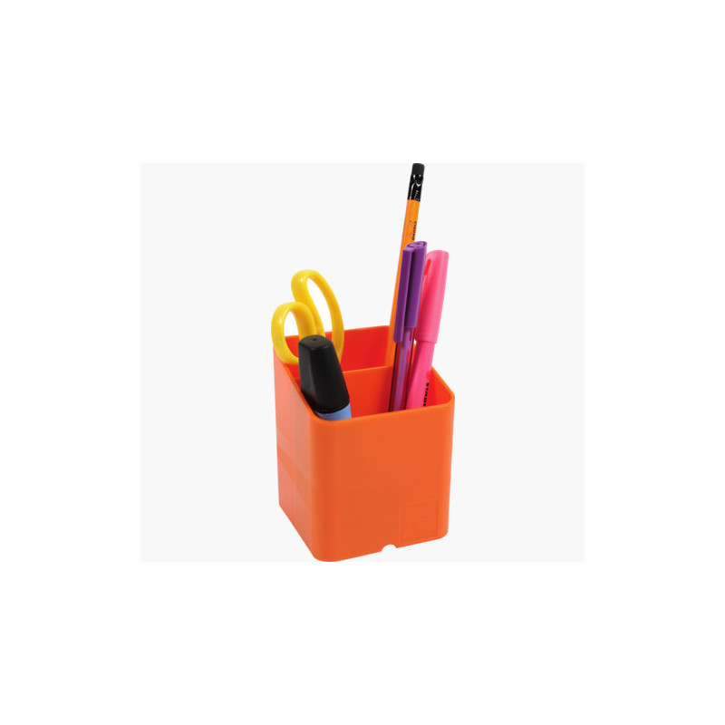 EXA Pencil Holder CUBE Orange