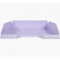 EXA Letter Tray AQUAREL Lilac Pastel