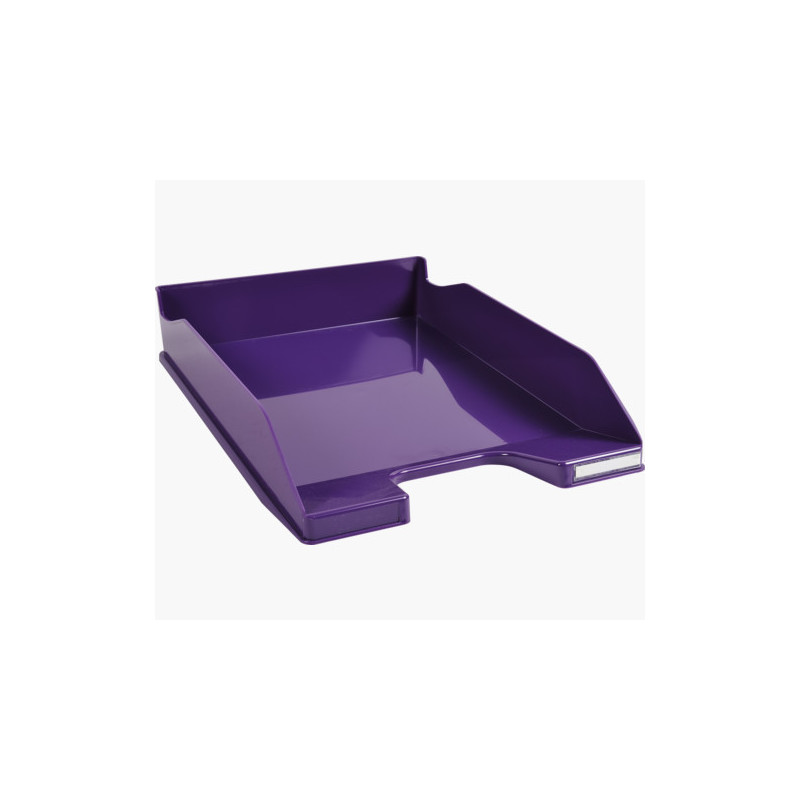 EXA Letter Tray Purple GLOSSY