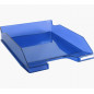 EXA Letter Tray Ocean Blue TRANSLUCENT