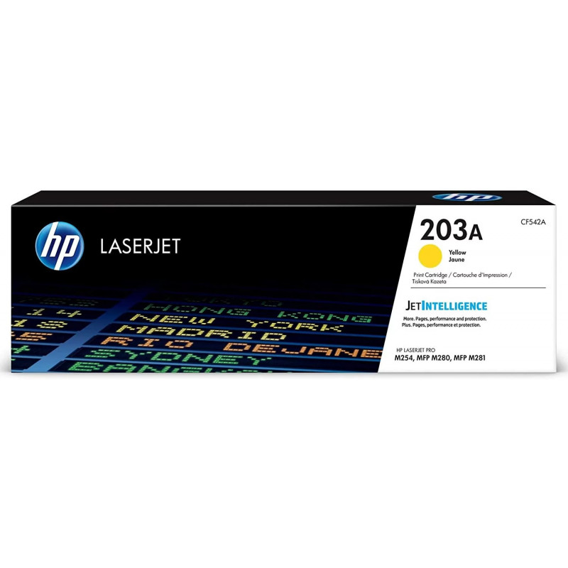 CARTLASER HP 203A YELLOW