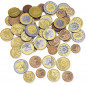 PACK OF 120 PLASTIC EURO COINS
