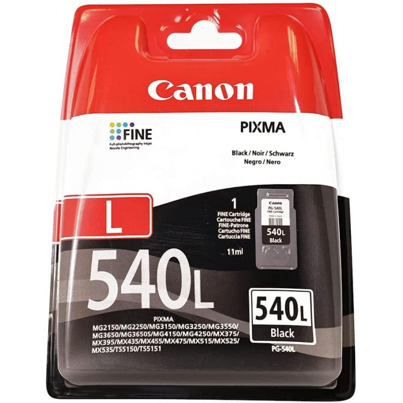 CANON 540LARGE BLACK CANON 540LARGE BLACK