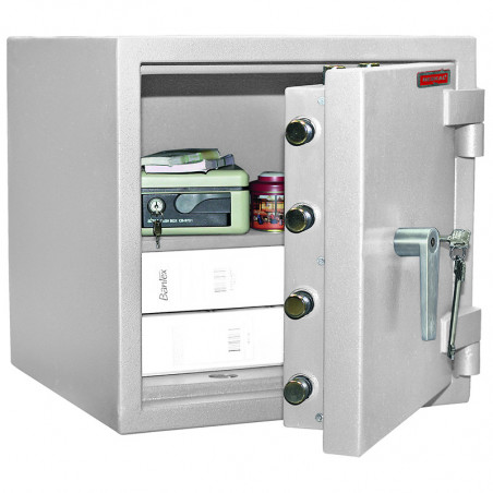 INSURABLE VALUE SAFE (35 000€‎) - GRADE 2 - WITH KEY - 38L - GREY