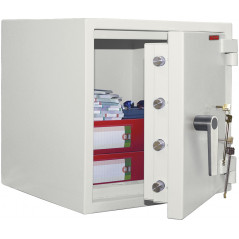 INSURABLE VALUE SAFE (107 000€‎) - GRADE IV - WITH KEY - 62L - GREY