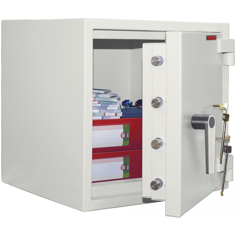 INSURABLE VALUE SAFE (107 000€‎) - GRADE IV - WITH KEY - 62L - GREY