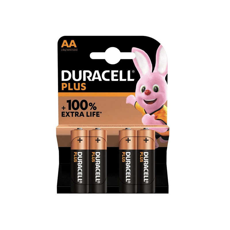 DURACELL PLUS POWER AA X4 +100%